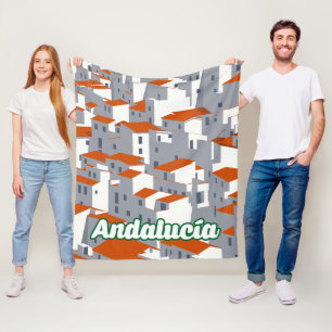 Andalucia 3 fleece blanket