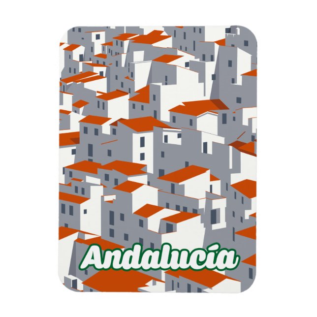 Andalucia 3 magnet (Vertical)