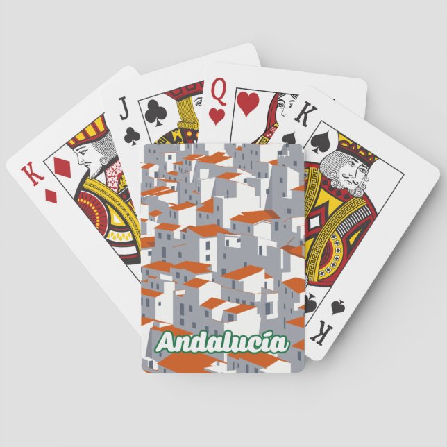 Andalucia 3 playing cards (Back)