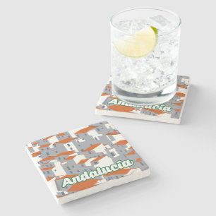 Andalucia 3 stone coaster