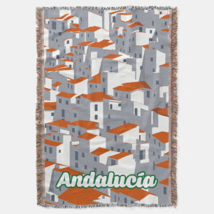 Andalucia 3 throw blanket
