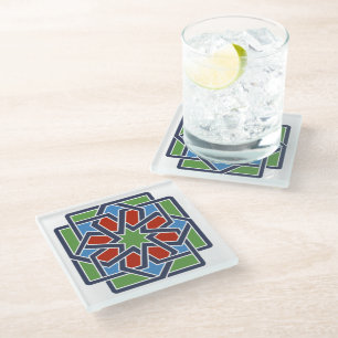 Andalucia 4 glass coaster