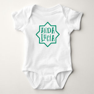 Andalucia 5 baby bodysuit