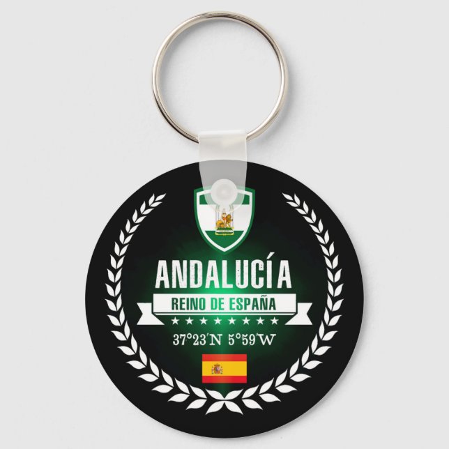 Andalucía Key Ring (Front)