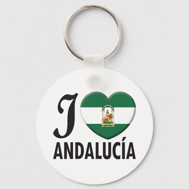 Andalucia Love Key Ring (Front)