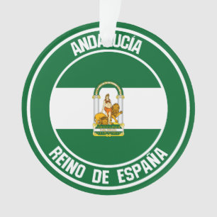 Andalucía Round Emblem Ornament