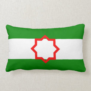 Andalusia ethnic flag spain lumbar cushion