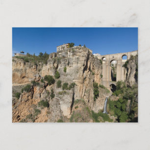 Andalusia - Gorge of Ronda postcard
