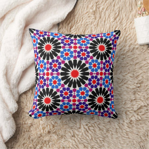 Andalusian Dream – Geometric Moroccan Elegance Cushion