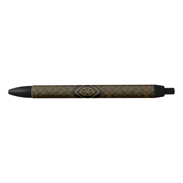 Andalusian Gold Arabesque Luxury Pen   (Front)