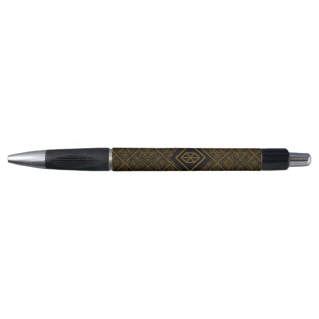 Andalusian Gold Arabesque Luxury Pen   (Front)