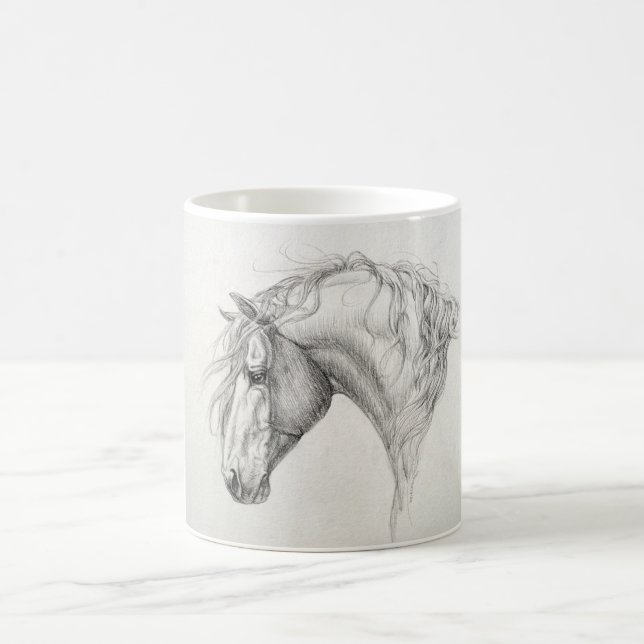 Andalusian Horse Coffee Mug (Center)