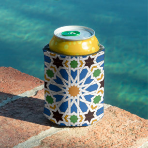 Andalusian Tiles 10 (Real Alcazar, Seville) Can Cooler