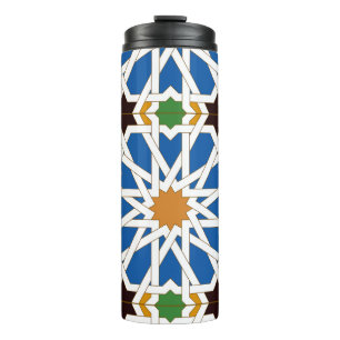 Andalusian Tiles 10 (Real Alcazar, Seville) Thermal Tumbler