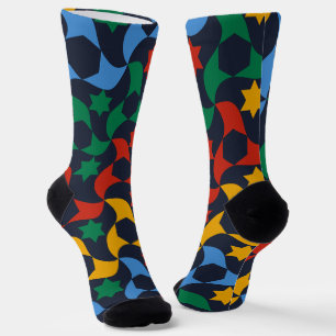 Andalusian Tiles 12 (Alhambra Palace, Granada) Socks