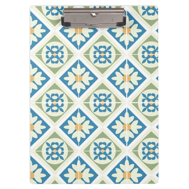 Andalusian Tiles 13 Clipboard (Front)