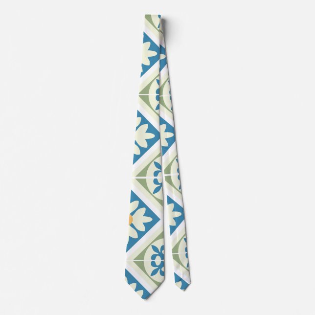 Andalusian Tiles 13 Tie (Front)