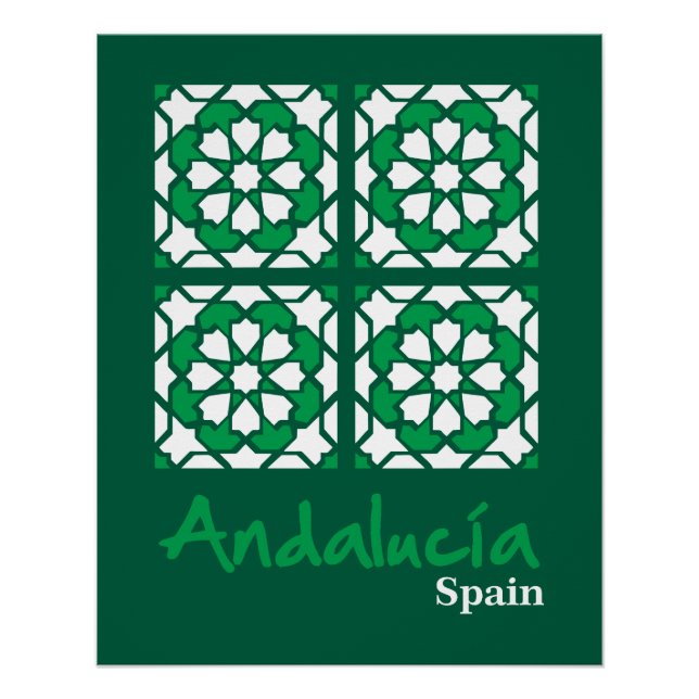 Andalusian Tiles 2 Poster (Front)
