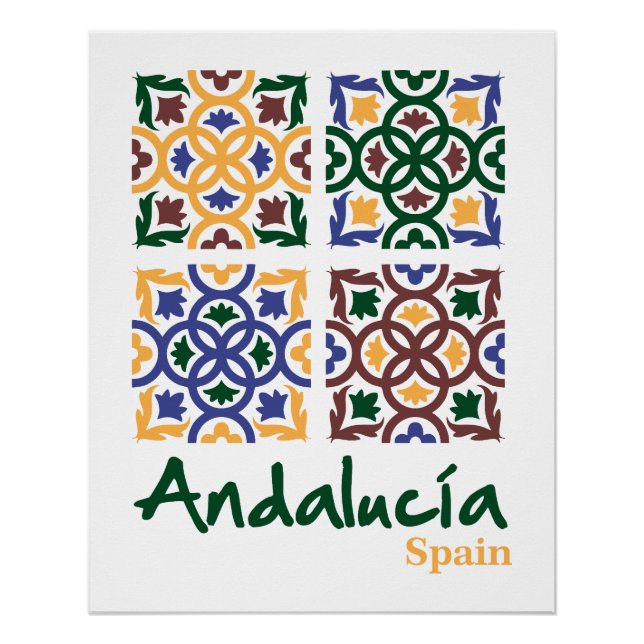 Andalusian Tiles 3 Poster (Front)