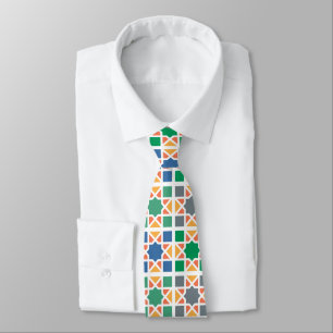 Andalusian Tiles 4 Tie