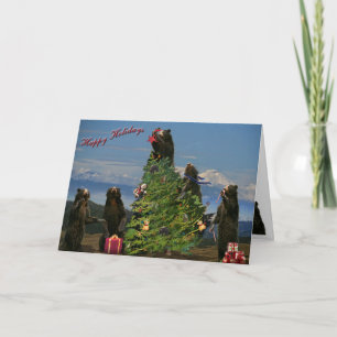 Andean Bear Holiday 2011 Card