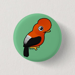 Andean Cock-of-the-rock 3 Cm Round Badge
