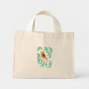 Andean CockOfTheRock (Rupicola peruvianus) Mini Tote Bag