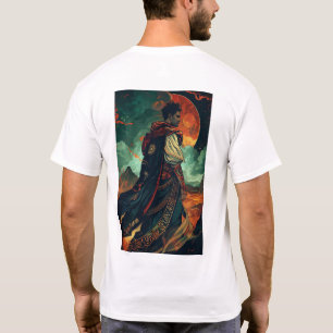 Ander - Handsome Masculine Arabic Man with Short H T-Shirt
