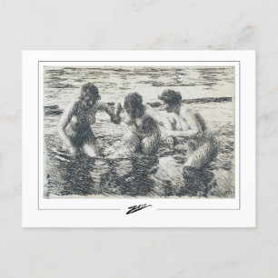 Anders Zorn #328 - Fine Art Postcard
