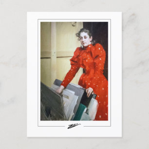 Anders Zorn #363 - Fine Art Postcard