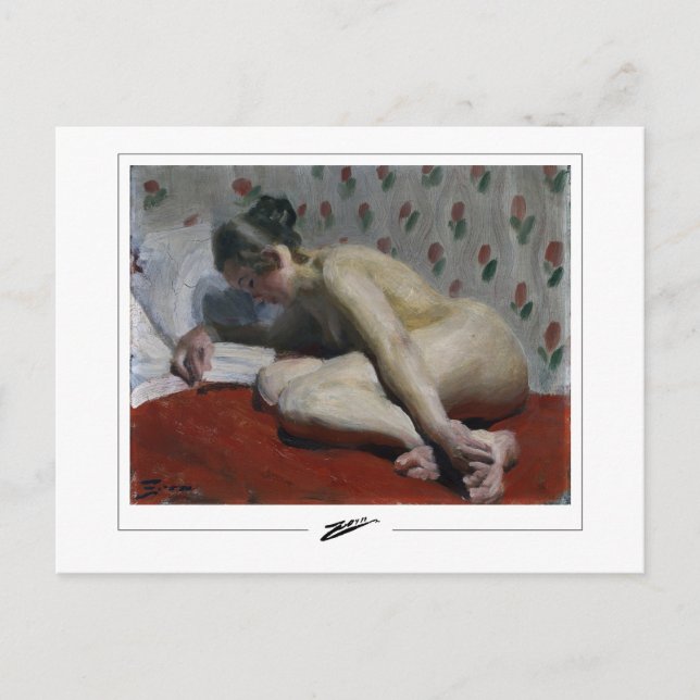 Anders Zorn #5 - Fine Art Postcard (Front)