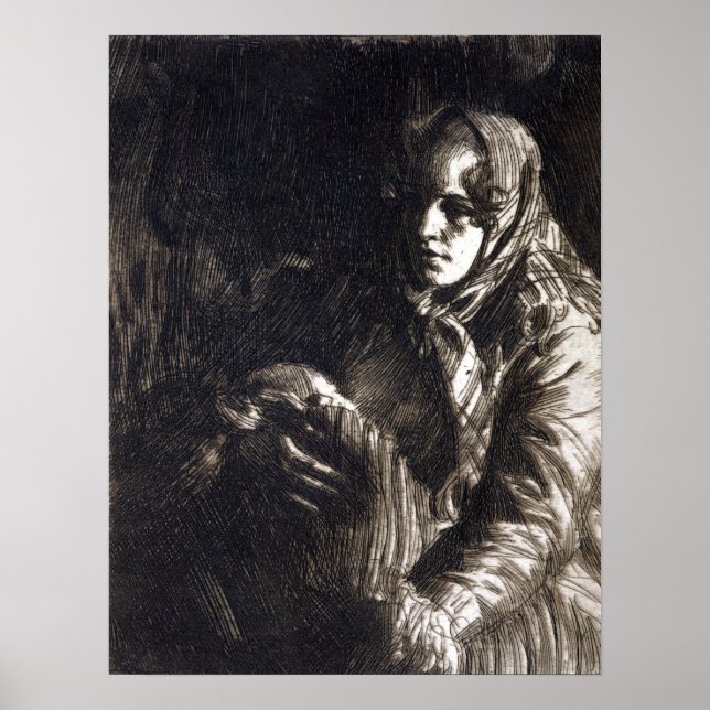 Anders Zorn Madonna Poster (Front)