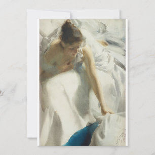 Anders Zorn - Reveil Invitation