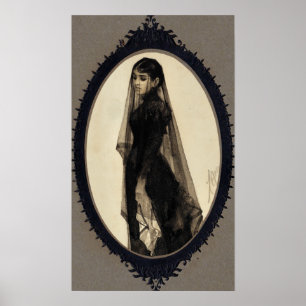 Anders Zorn, The Widow Poster