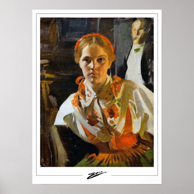 Anders Zorn Zedign Art Poster #10 (Front)