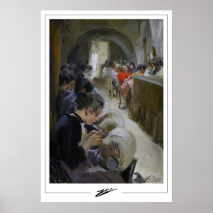 Anders Zorn Zedign Art Poster #141