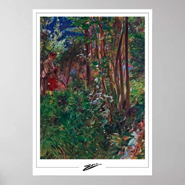 Anders Zorn Zedign Art Poster #15 (Front)