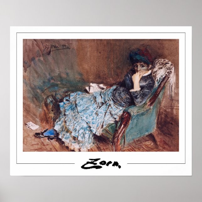 Anders Zorn Zedign Art Poster #163 (Front)