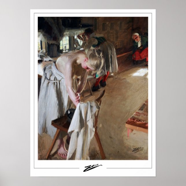 Anders Zorn Zedign Art Poster #178 (Front)