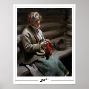 Anders Zorn Zedign Art Poster #211