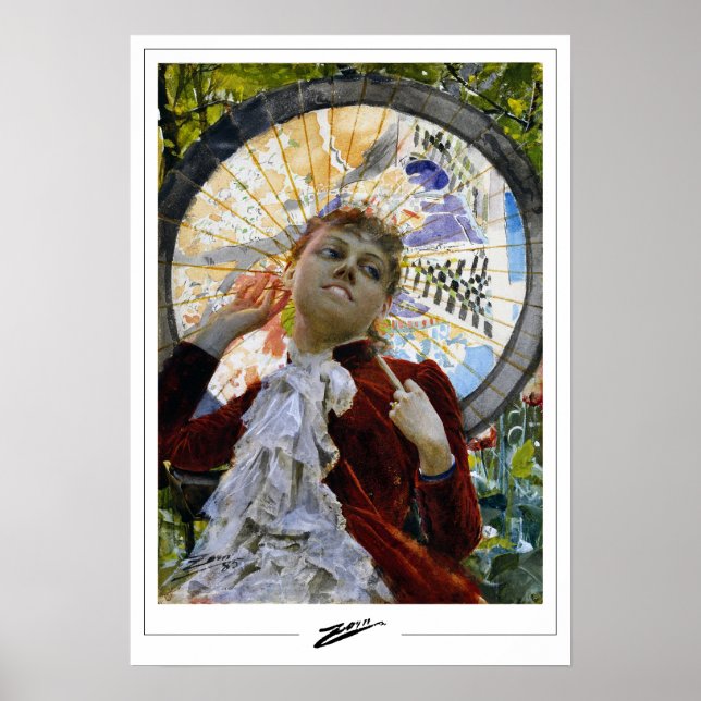 Anders Zorn Zedign Art Poster #22 (Front)