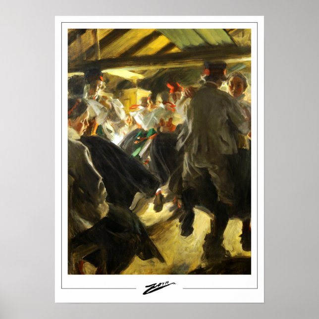 Anders Zorn Zedign Art Poster #269 (Front)