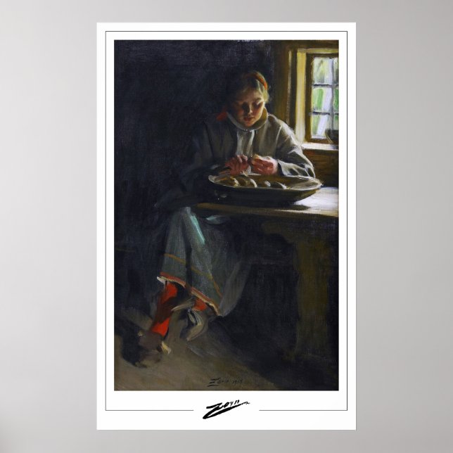 Anders Zorn Zedign Art Poster #277 (Front)