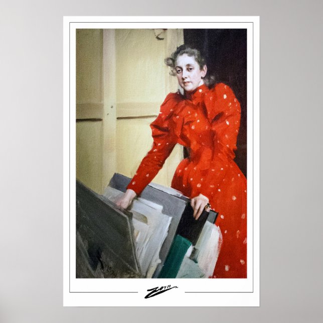 Anders Zorn Zedign Art Poster #363 (Front)