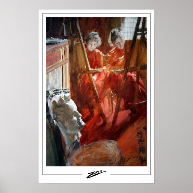 Anders Zorn Zedign Art Poster #366 (Front)