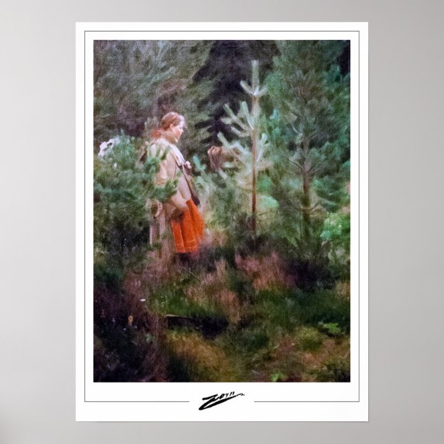 Anders Zorn Zedign Art Poster #7 (Front)