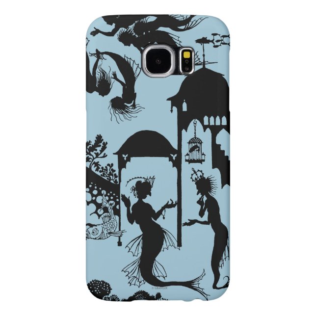 Andersen: Little Mermaid Silhouette Case-Mate Samsung Galaxy Case (Back)