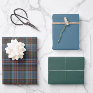 Anderson Ancient  Original Scottish Clan Tartan  Wrapping Paper Sheet