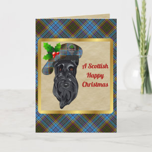 Anderson Badge & Tartan Personalised Christmas Card