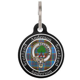 Anderson Badge & Tartan Personalised People ID Tag